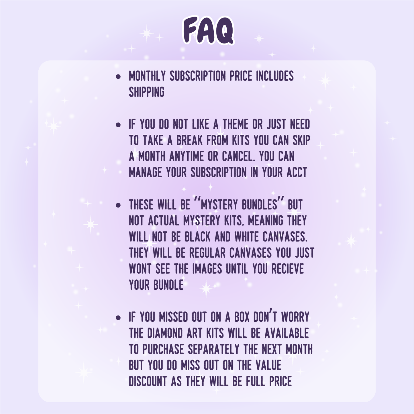 Monthly Subscription Box