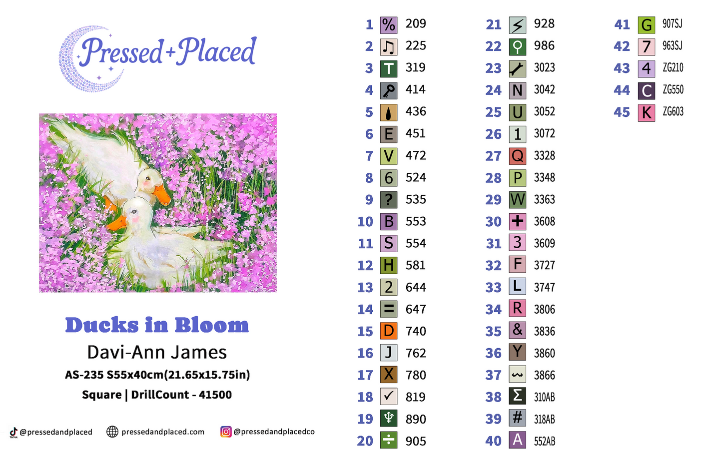 Ducks in Bloom