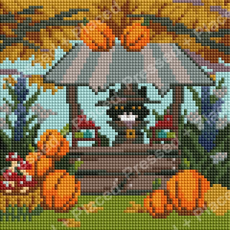 Autumn Afternoon Hand Rendered