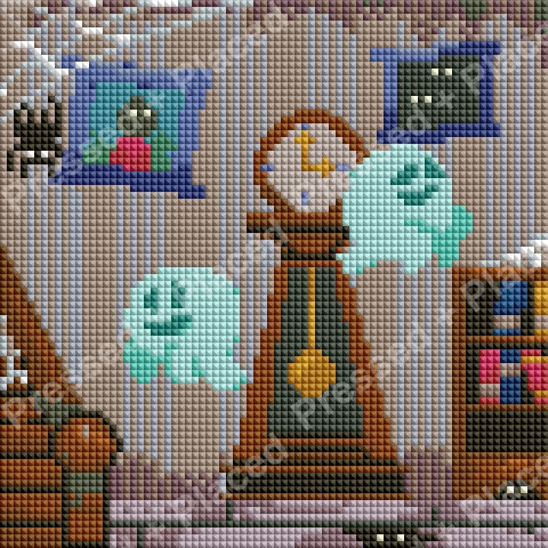 Midnight Chimes Hand Rendered