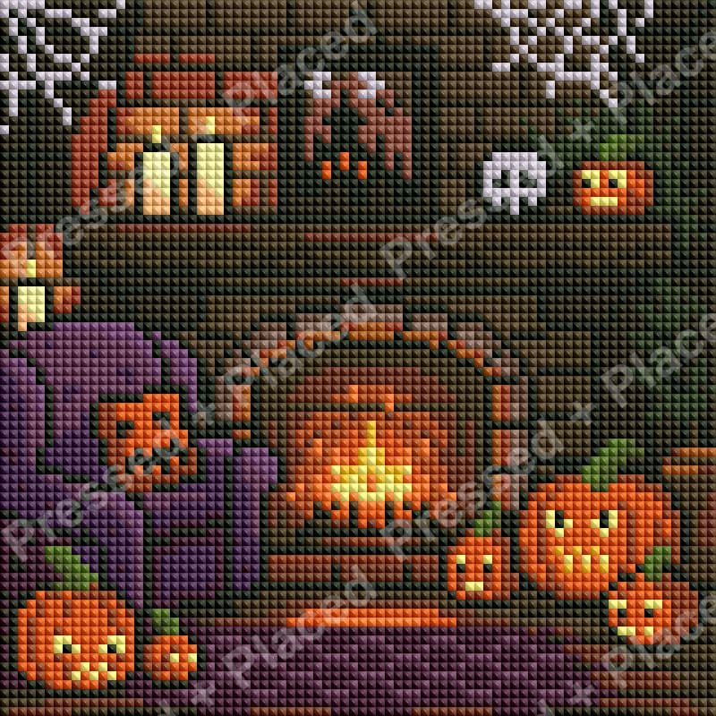 A Haunting by the Hearth Hand Rendered