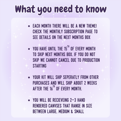 Monthly Subscription Box