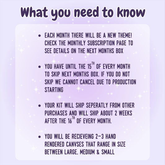 Monthly Subscription Box