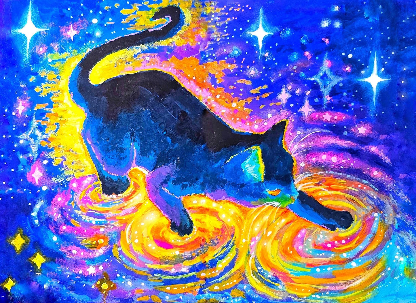 Astro Black Kitty