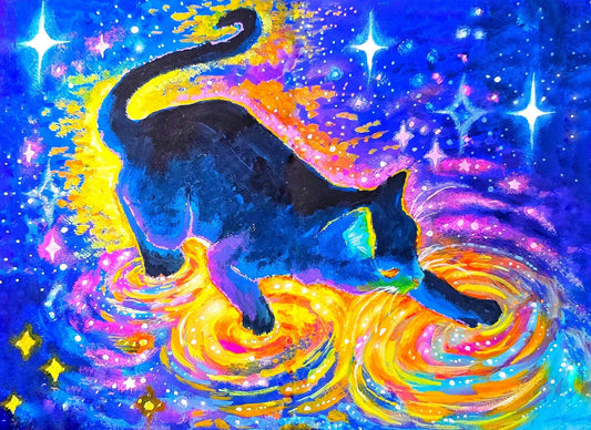Astro Black Kitty