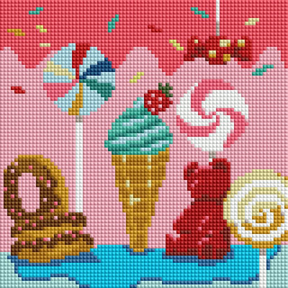 Confection Collection 4pk 20x20cm Square Bundle
