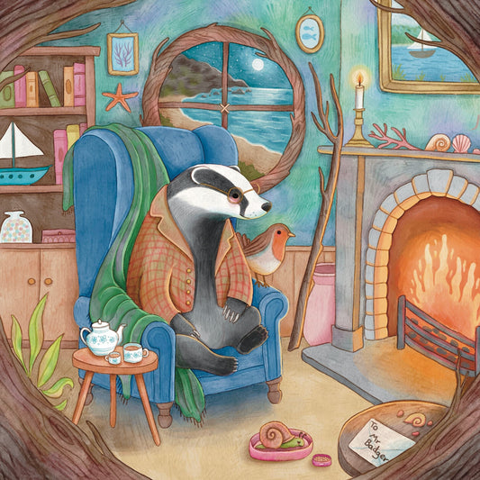 Cozy Night by the Fire