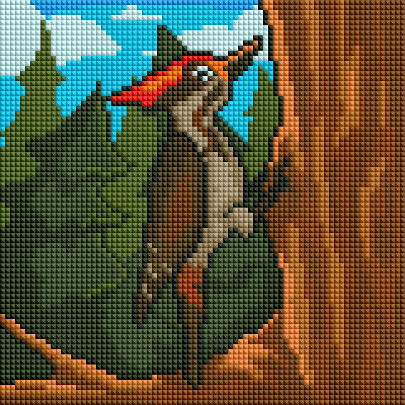 Forest Friends 4pk 20x20cm Square Bundle