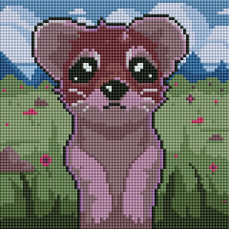 Forest Friends 4pk 20x20cm Square Bundle
