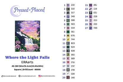 Where the Light Falls Hand Rendered