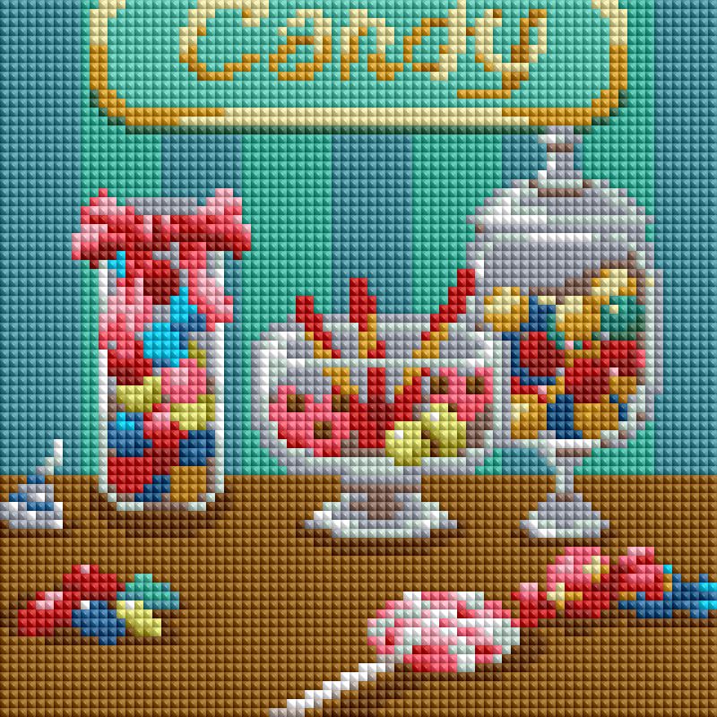 Confection Collection 4pk 20x20cm Square Bundle