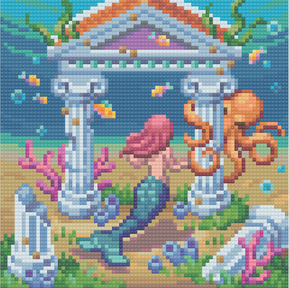 Beneath the Bright Sea Collection 4pk 20x20cm Square Bundle