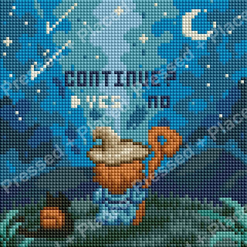 The Adventure Continues Hand Rendered