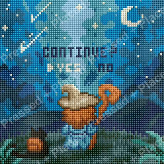 The Adventure Continues Hand Rendered