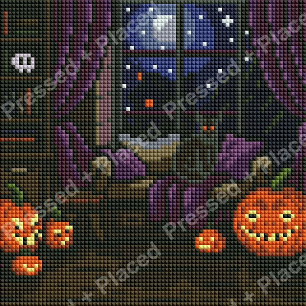 October After Dark Hand Rendered