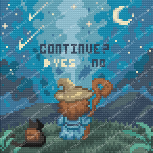The Adventure Continues Hand Rendered