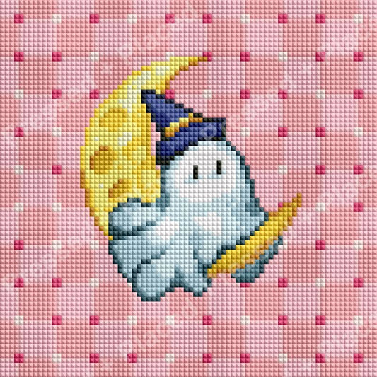 Moonlight Boo Hand Rendered