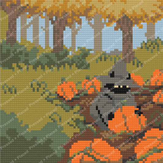 Harvest Gathering Hand Rendered
