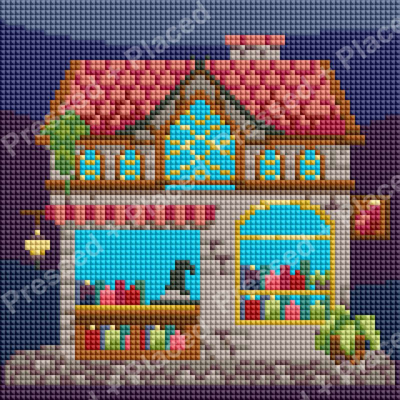 The Potion Shop Hand Rendered