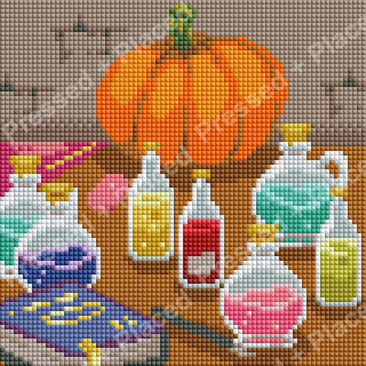 Bottled Magic Hand Rendered