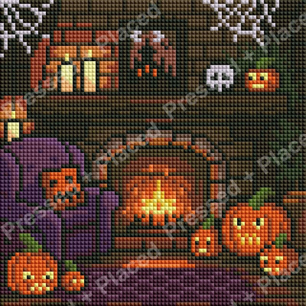A Haunting by the Hearth Hand Rendered